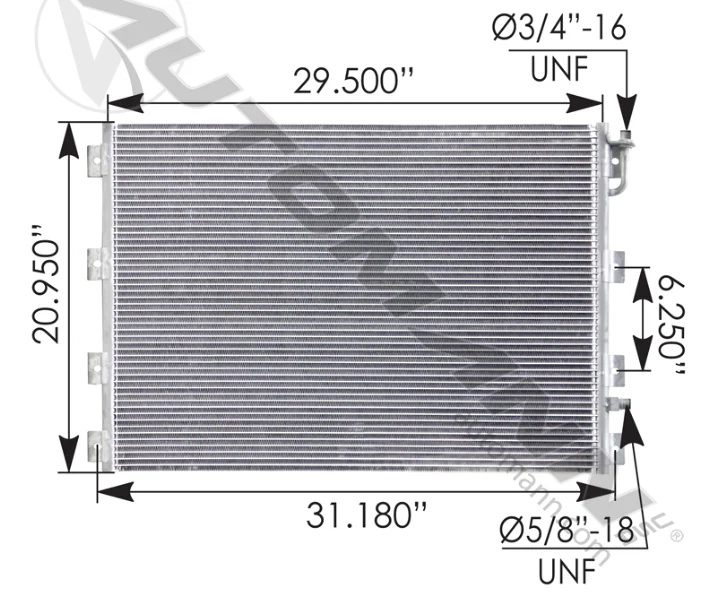A/C Condenser Kenworth